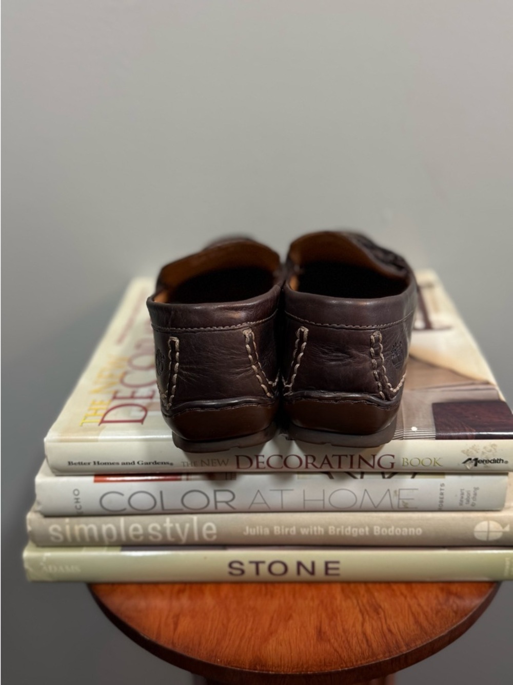 Timberland Dark Brown Leather Penny Loafers - Picture 8 of 16